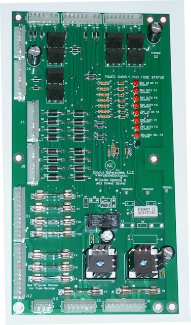 Aux power driver board USE PTK-AUX-566