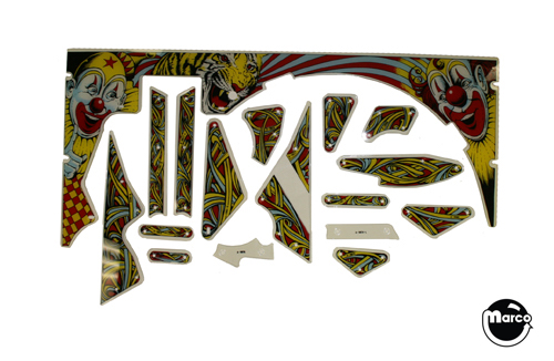 D-19982 - CIRCUS (Gottlieb) Plastic set - Marco Specialties