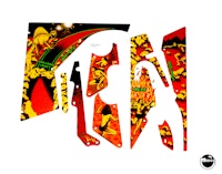 VOLCANO (Gottlieb) Plastic set