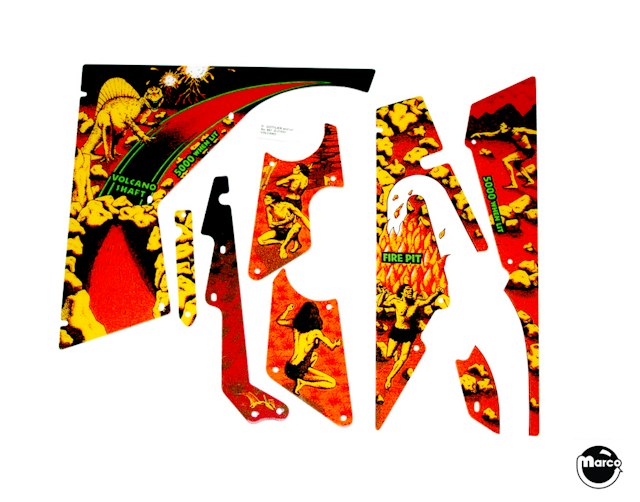 VOLCANO (Gottlieb) Plastic set