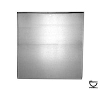 Backbox door - Gottlieb wedge wood channel