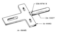 Closing flipper assembly Williams