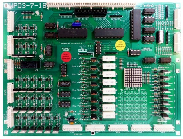Driver board United/Williams Sys 3,4,6