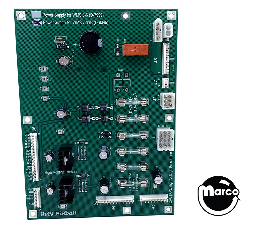 Power supply Williams System 7-11 / Data East 520-5000-00