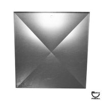 Backbox door - Gottlieb wedge metal channel