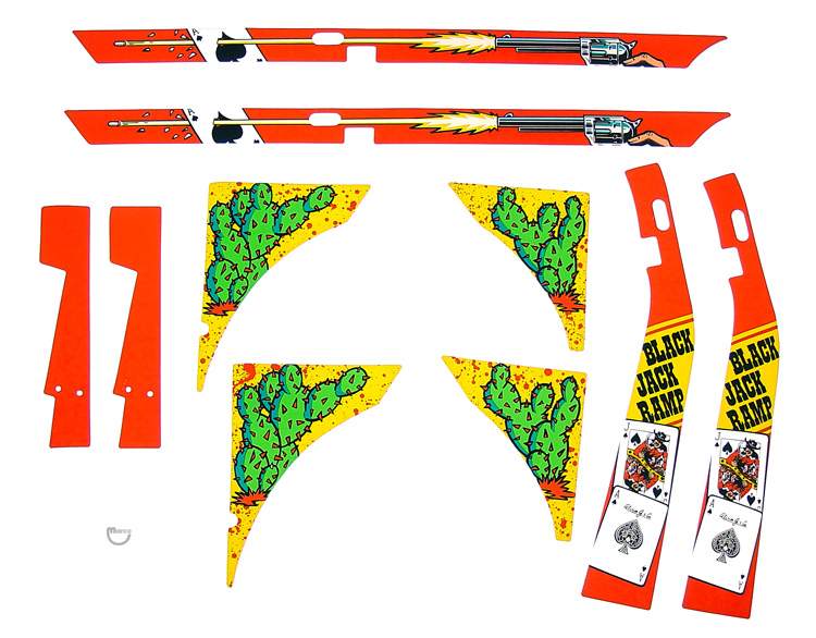 PISTOL POKER (Alvin G) Decal Set