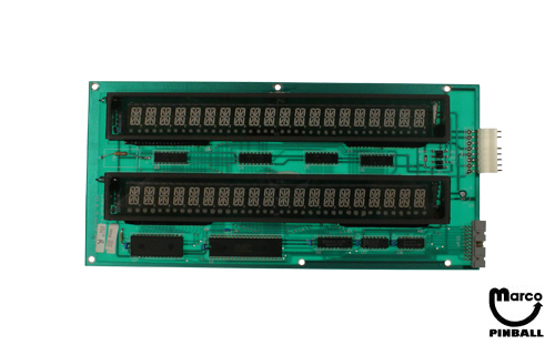 40 Digit alphanumeric display (ALVIN G)