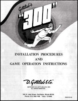 300 (Gottlieb) Manual & Schematic