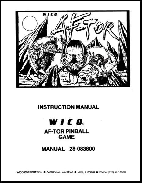 AF-TOR (Wico) Manual