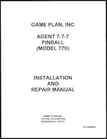 AGENTS 777 (Game Plan) Manual