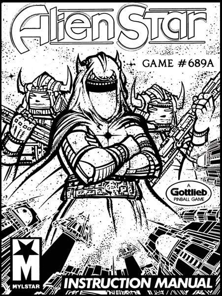 ALIEN STAR (Gottlieb) Manual