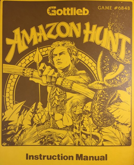 AMAZON HUNT (Gottlieb 1983) Manual