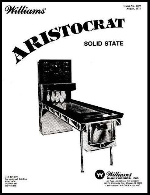 ARISTOCRAT Shuffle (United) Manual & Schematic