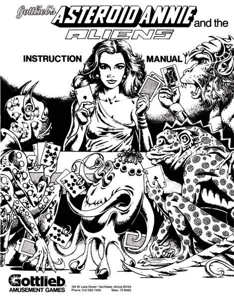 ASTEROID ANNIE (Gottlieb) Manual