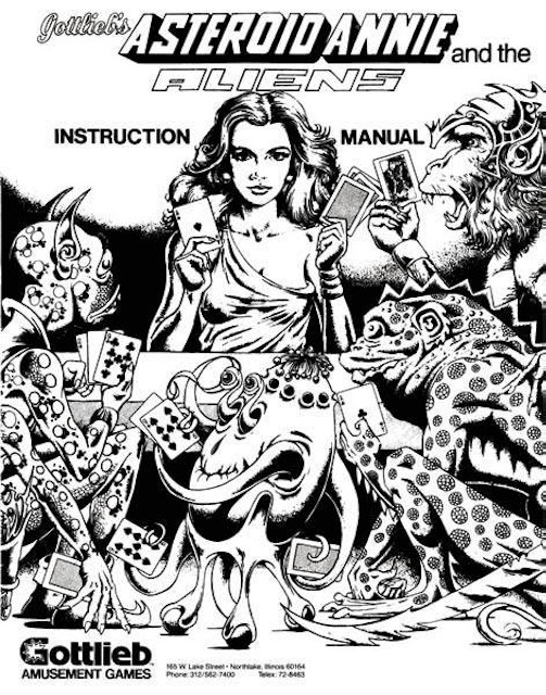 ASTEROID ANNIE (Gottlieb) Manual