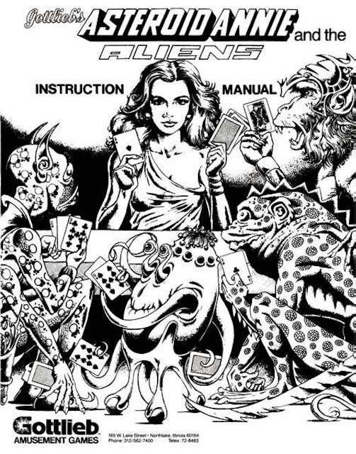 ASTEROID ANNIE (Gottlieb) Manual