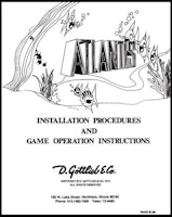 ATLANTIS (Gottlieb) Manual & Schematic