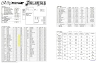 ATLANTIS (Bally) Backbox tech chart