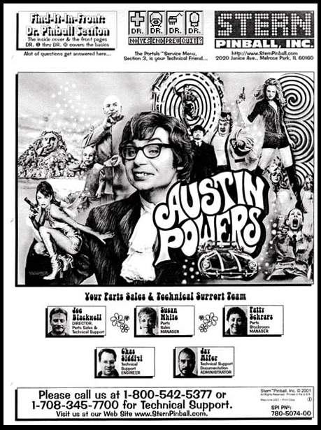 AUSTIN POWERS (Stern) Manual