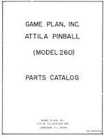 ATTILA THE HUN (Game Plan) Manual & Schematic