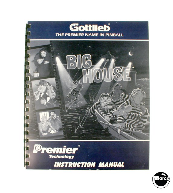 BIG HOUSE (Gottlieb) Manual