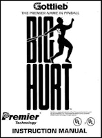 BIG HURT (Gottlieb) Manual