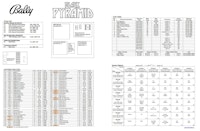 BLACK PYRAMID (Bally) Backbox Tech Chart