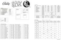BMX (Bally) Backbox Tech Chart
