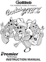 CACTUS JACK'S (Gottlieb) Manual
