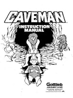 CAVEMAN (Gottlieb) Manual & Schematic