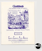 CLASS OF 1812 (Gottlieb) Manual FRENCH