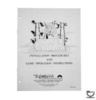 CLEOPATRA (Gottlieb) Manual & Schematic EM