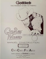 CUE BALL WIZARD (Gottlieb) Manual FRENCH