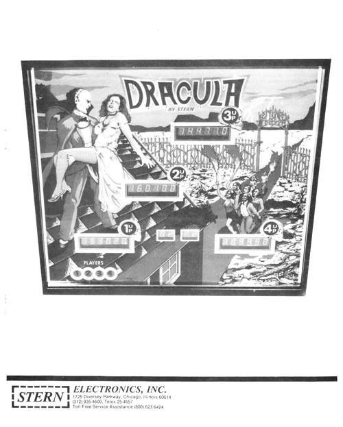 DRACULA (Stern) Manual & schematic