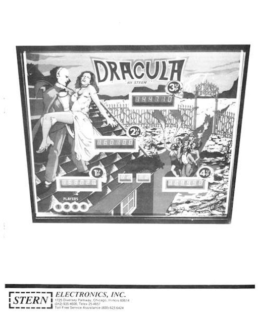 DRACULA (Stern) Manual & schematic