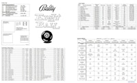 EIGHT BALL (Bally 1977) Backbox Tech Chart