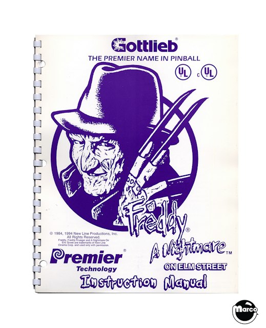 FREDDY (Gottlieb) Manual