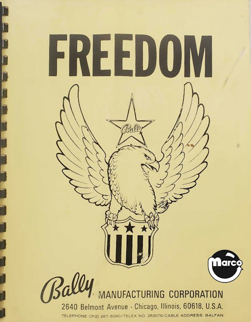 FREEDOM EM (Bally) Manual Electromech.
