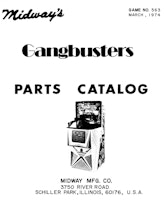 GANGBUSTERS (Midway) Manual