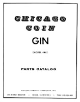 GIN (Chicago Coin) Manual & Schematic