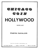 HOLLYWOOD (Chicago Coin)Manual/Schematic