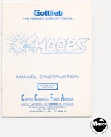 HOOPS (Gottlieb) Manual FRENCH