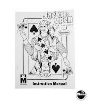 JACKS TO OPEN (Gottlieb 1984)  Manual