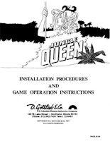 JUNGLE QUEEN (Gottlieb) Manual & Schematic