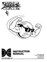 LASER WAR (Data East) Manual