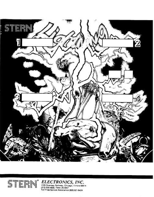 LIGHTNING (Stern) Manual