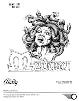 MEDUSA (Bally) Manual & Schematic