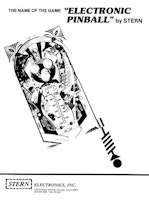 PINBALL (Stern) Manual Solid State