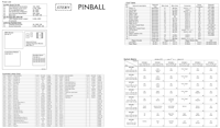 PINBALL (Stern) Backbox Tech Chart