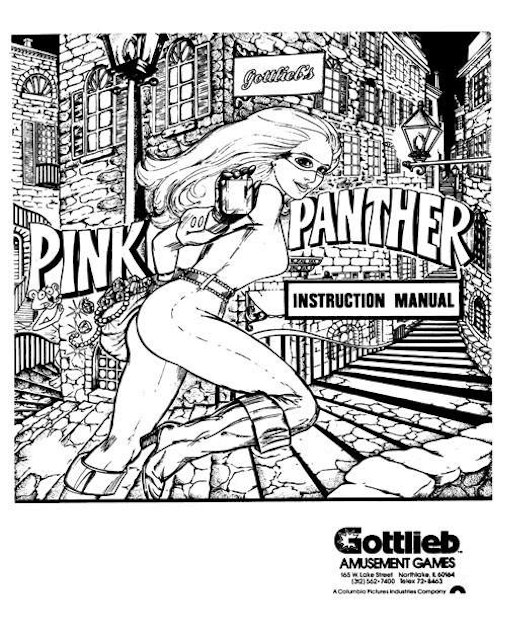 PINK PANTHER (Gottlieb) Manual